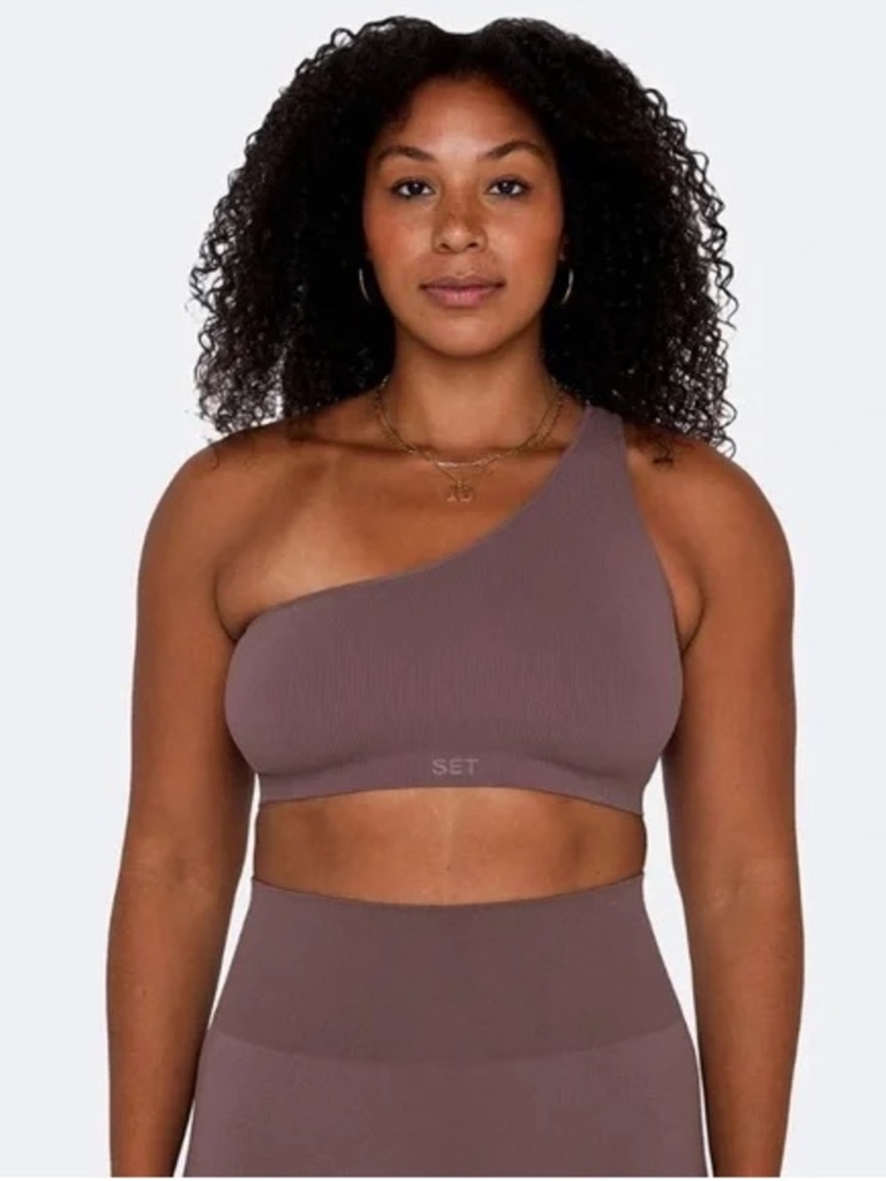 Set Active Sculptflex One
Shoulder Bra - Pepper